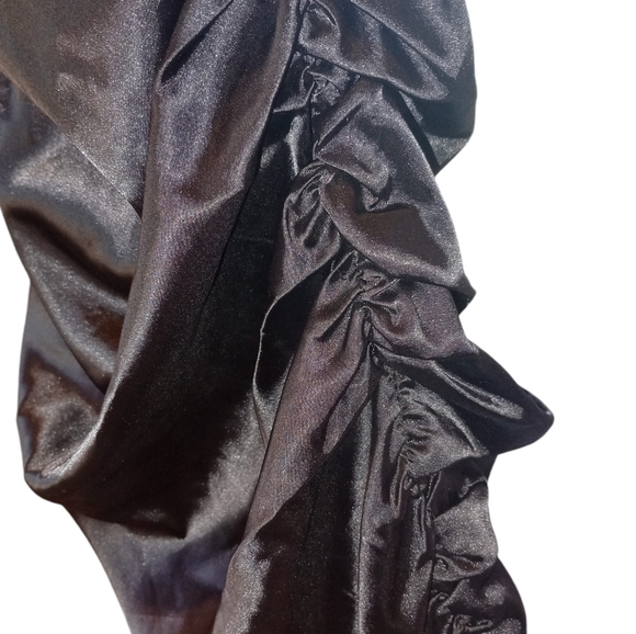 Studio Y,  size small black fitted bodycon dress - Picture 3 of 5